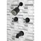Kingston Brass KBX8140BX Two-Handle Tub and Shower Faucet, Matte Black KBX8140BX - alternate 4